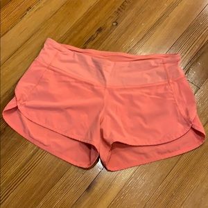 Lululemon Speed Shorts, size 6